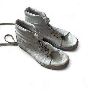 Vans White High-Top Sneakers